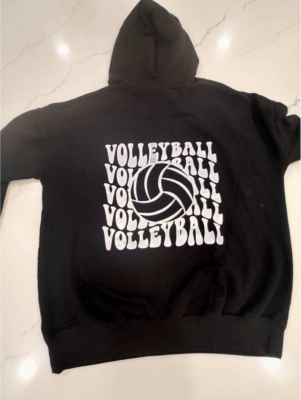 Buffalo Volleyball Black Soft Comfort Hoodie Size Medium